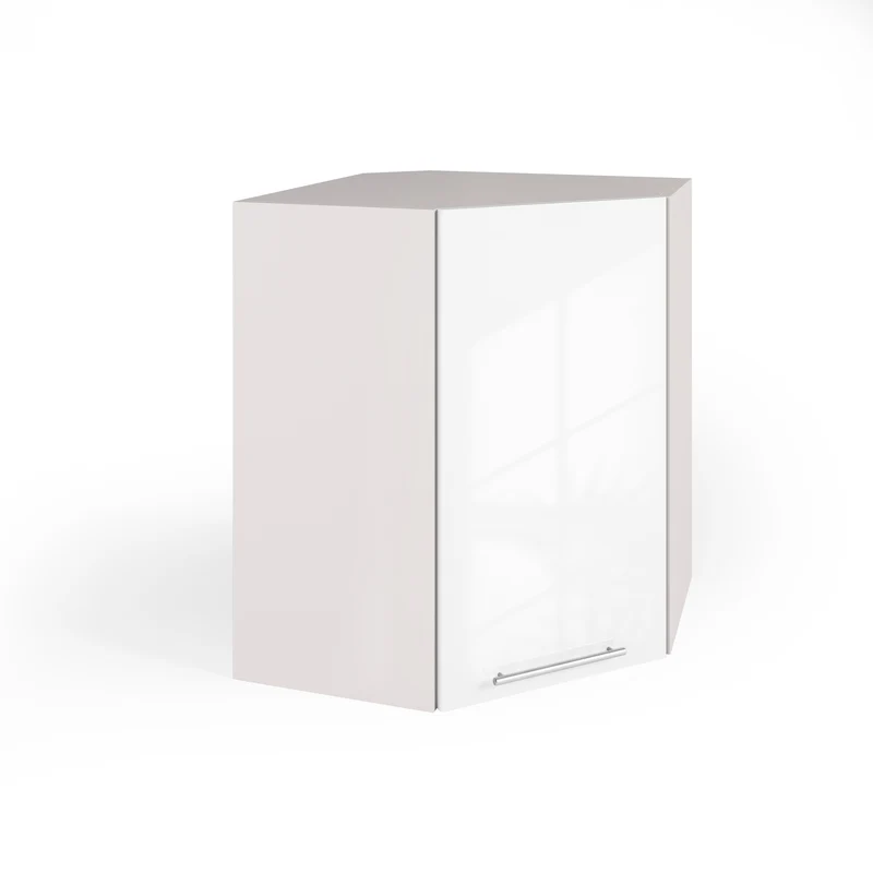 Meuble de Cuisine Angle Haut, 60x60 cm, 1 Porte