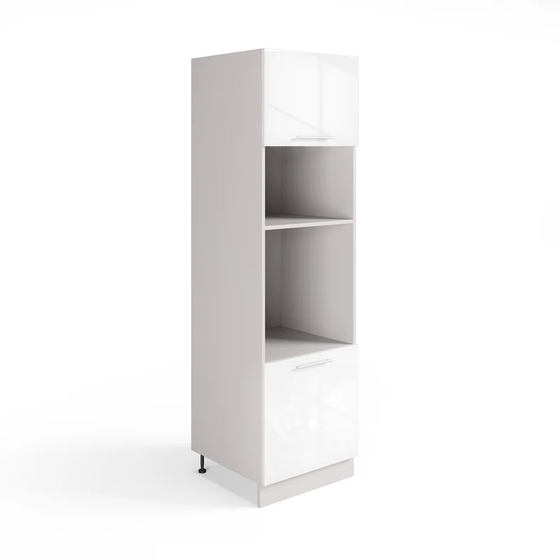 Colonne pour Four et Micro-Ondes Encastrables, 60x210 cm, 2 Portes