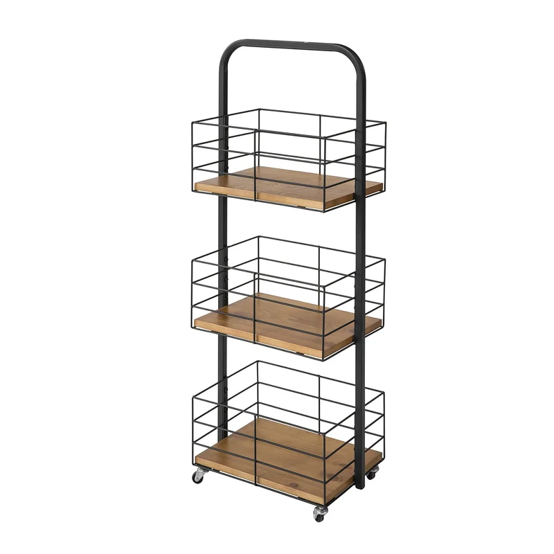SoBuy NSR06-N Chariot de Stockage Etagère de Rangement Cuisine Tour de Rangement