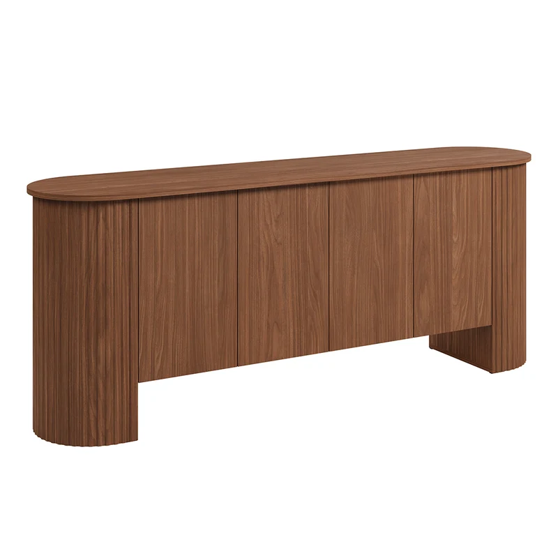 Buffet 4 portes Canopée Bois foncé
