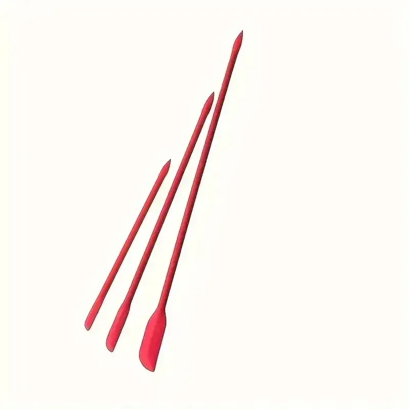 Set Spatules Silicone 3 Pièces | Résistantes à la Chaleur pour Confitures et Pots