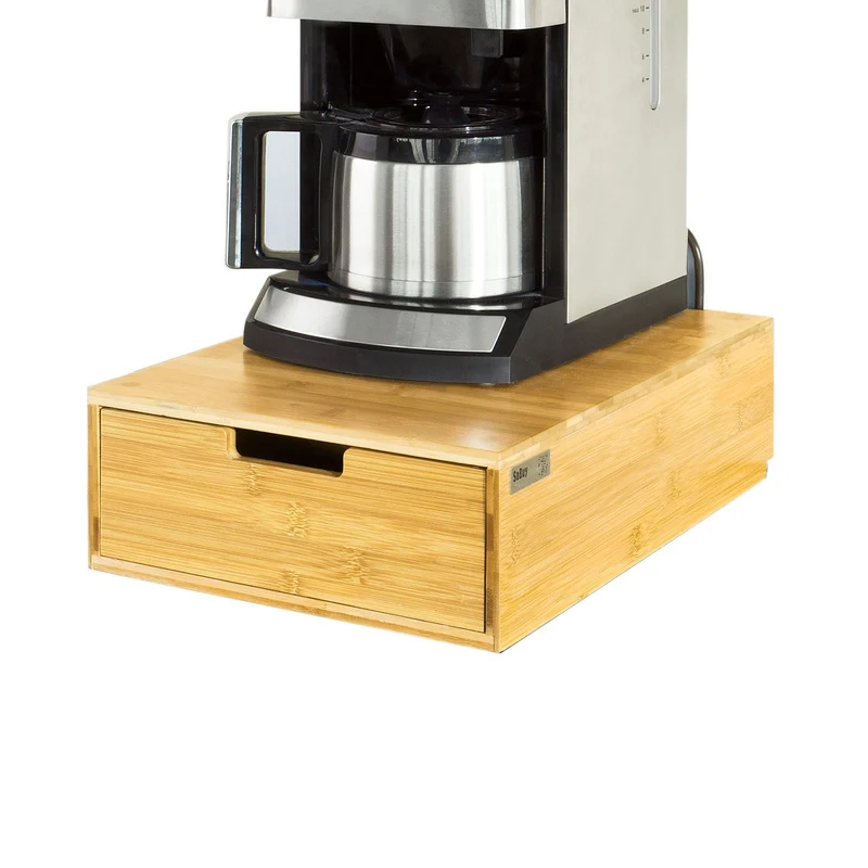 SoBuy FRG83-N Grande Boîte à Capsules de Café à thé, Distributeur de capsules à tiroir Nespresso