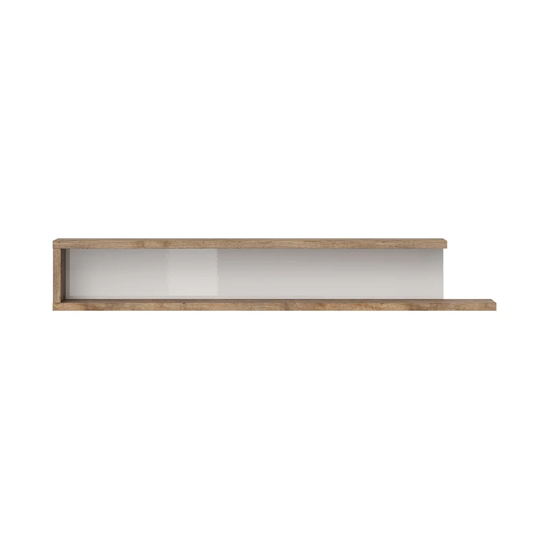 Etagère murale Azior Blanc et Bois