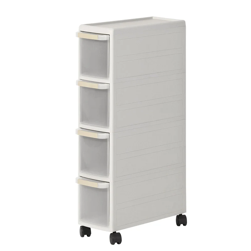SoBuy FRG41-HG Chariot pour rangement cuisine salle de bain, Étagère Armoires de cuisine