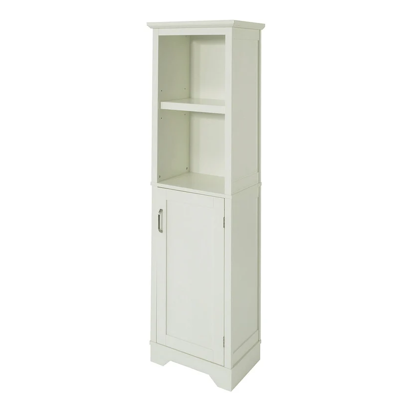 SoBuy BZR28-MI Meuble Colonne de Salle de Bain Armoire Haute Meuble Rangement