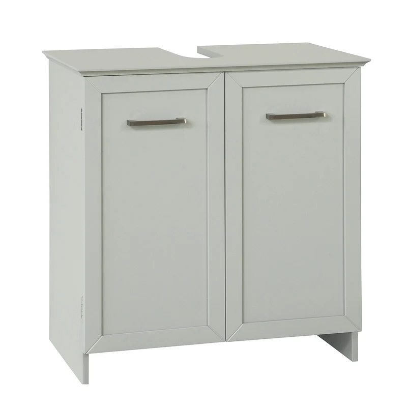 SoBuy BZR07-HG Meuble sous-Lavabo Dessous de Lavabo Meuble de Salle de Bain