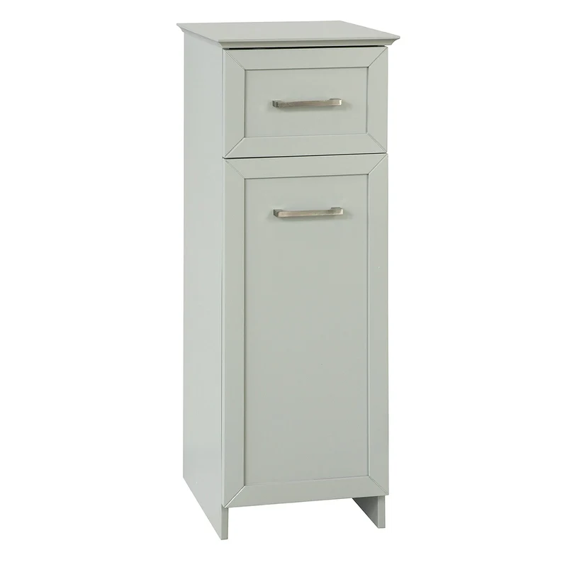SoBuy BZR11-HG Meuble Colonne Meuble Bas de Salle de Bain Armoire Toilette
