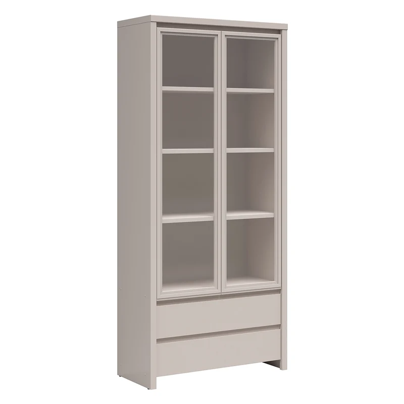 Vaisselier 2 portes 2 tiroirs Soren Cachemire