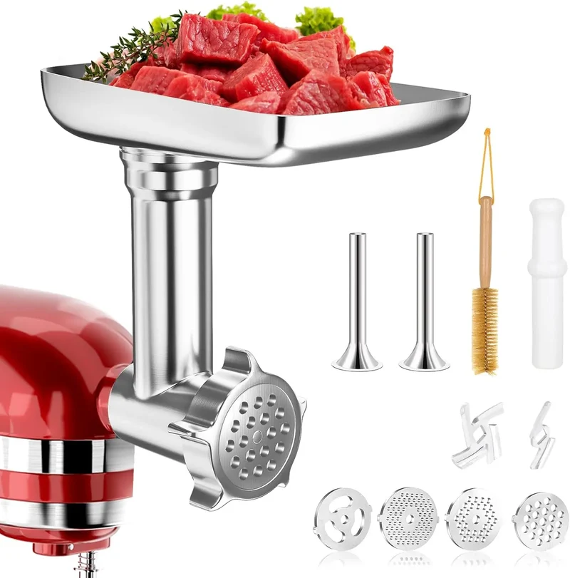 Kit Accessoires Hachoir pour Robots KitchenAid et Cuisinart SM-50