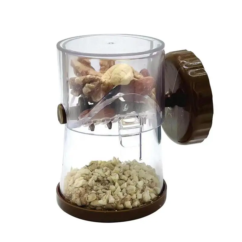 Mini-Hachoir Manuel 500ml pour Noix Ail et Épices avec Tirage