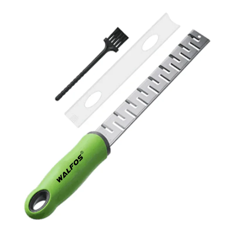 Zesteur en Acier Inoxydable avec Brosse Antidérapante - Précision Râpe