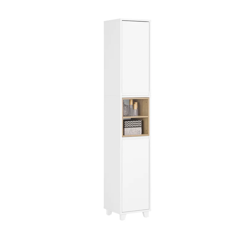 SoBuy BZR147-W Colonne de Salle de Bain 170 cm – Blanc