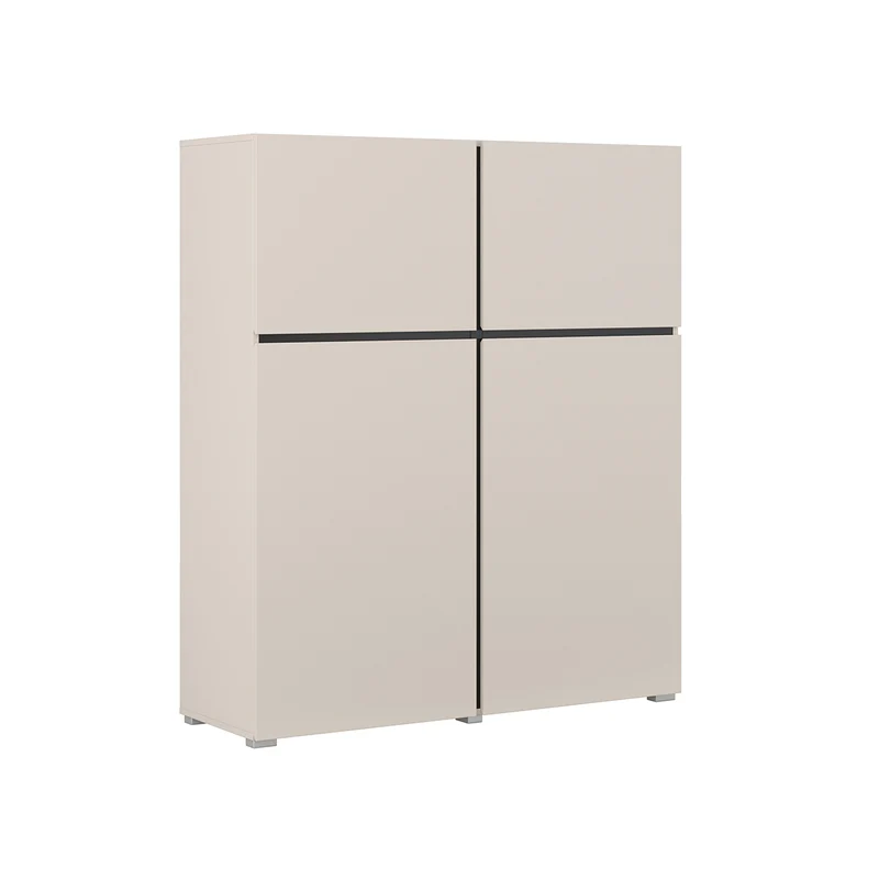 Buffet haut 4 portes Lilia Cachemire