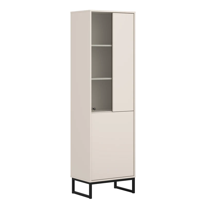 Vitrine 2 portes Loa Cachemire