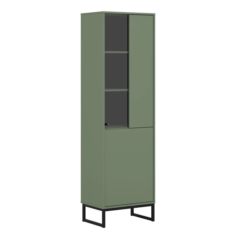 Vitrine 2 portes Loa Vert