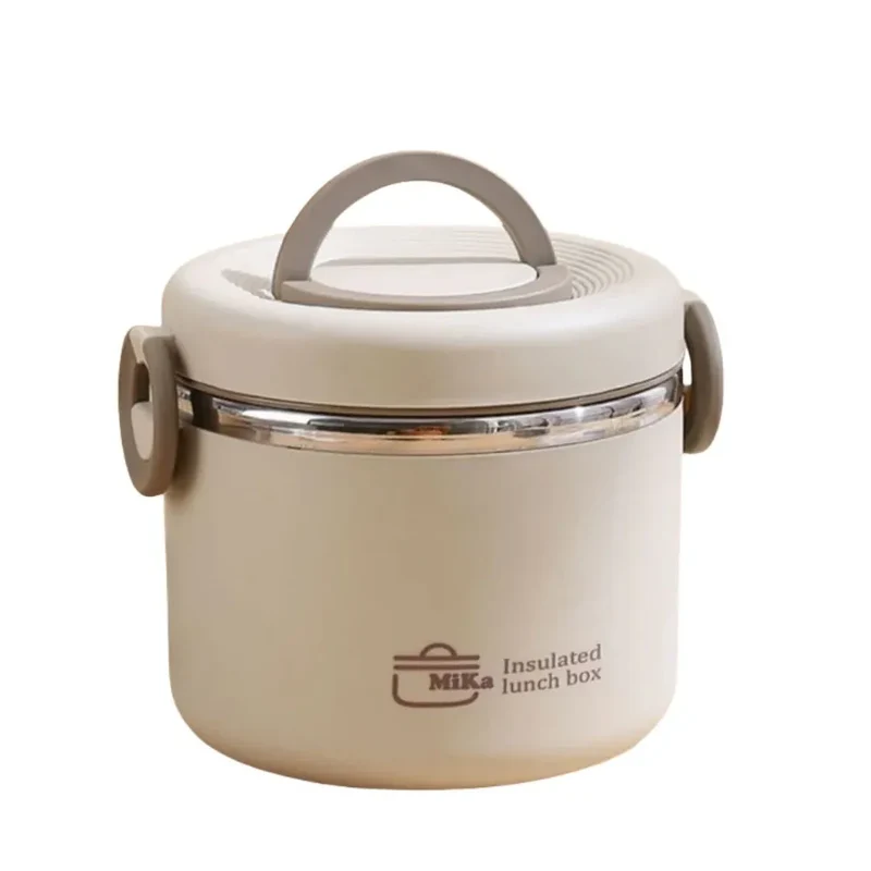 LunchBox Isotherme Inox 304 — 2 Niveaux 1100 ml, Chaud 6 h / Froid 8 h, Sans BPA