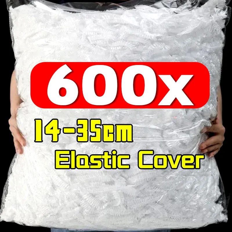 Film Alimentaire Élastique Jetable - Lot de 100 à 600 - 14-35 cm