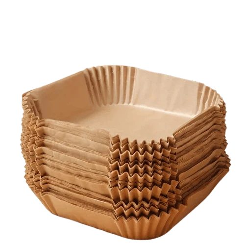 Papier Cuisson Air Fryer Jetable Lot de 50 Antiadhésif 20 cm