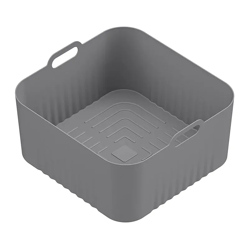 Moule Silicone Air Fryer Réutilisable Rond 17 cm - Lot de 2