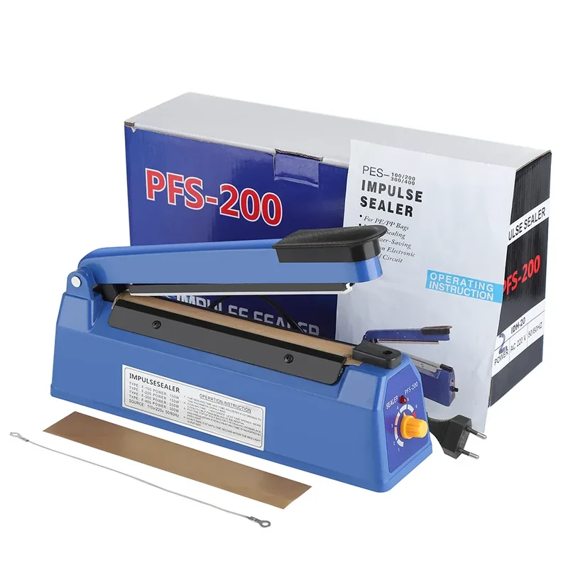 Scelleuse Alimentaire 200mm pour Emballage de Nourriture 220V