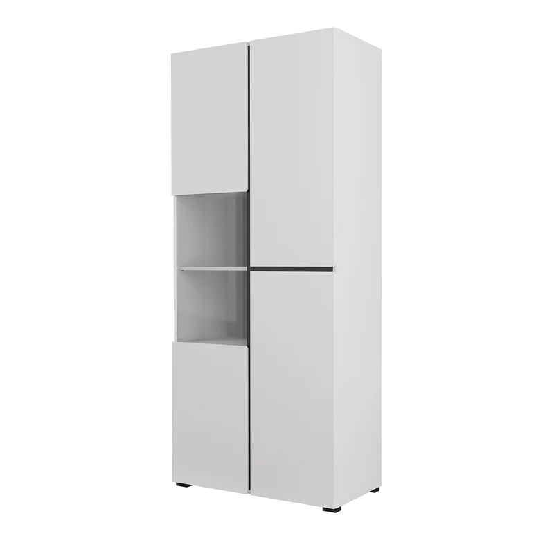 Vaisselier 2 portes Lilia Blanc