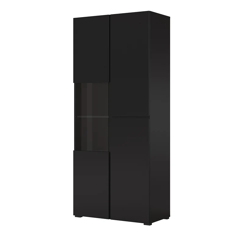 Vaisselier 2 portes Lilia Noir