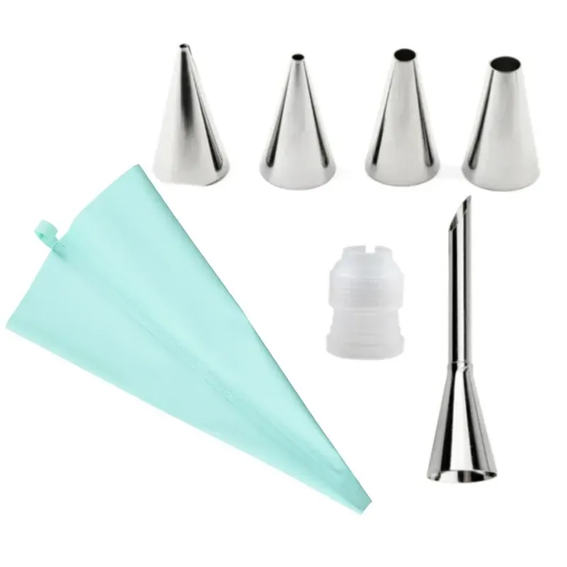 Poche à Douille Pâtisserie en Silicone avec 22 Accessoires Inclus