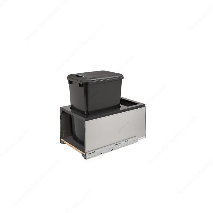 Centre de recyclage avec mécanisme LEGRABOX Rev-A-Shelf