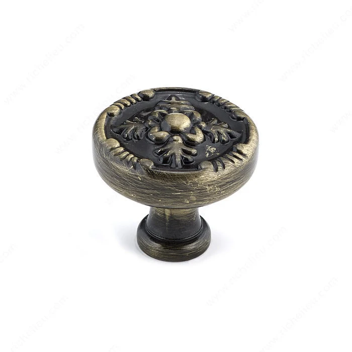 Bouton traditionnel en métal - 8261