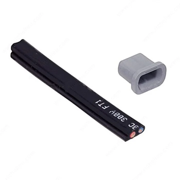 Câble de distribution électrique et protection pour fin de câble