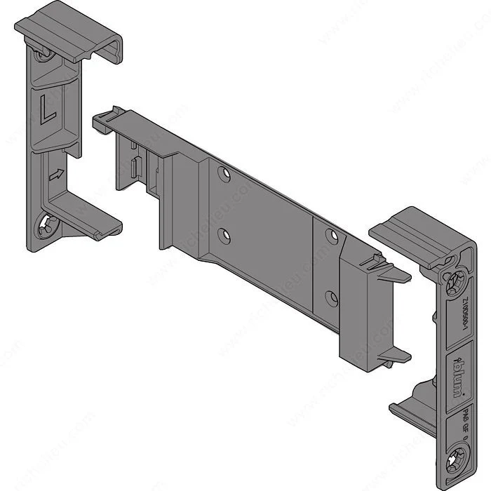 Réceptacle profilé support gauche/droite SERVO-DRIVE
