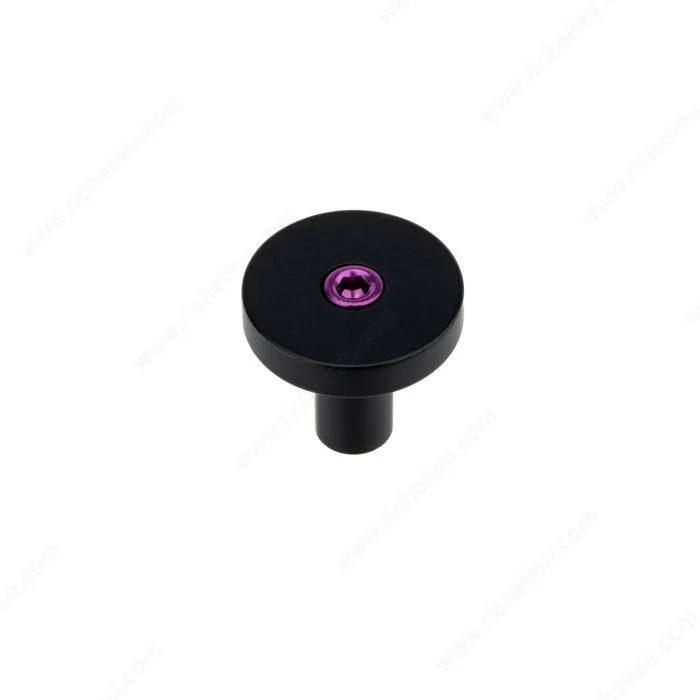 Bouton contemporain de métal - 2079