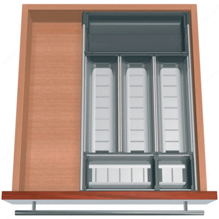 Ensemble modulaire Orgaline pour tiroir à couverts de 550 mm x 400 mm (22 po x 16 po), P x l