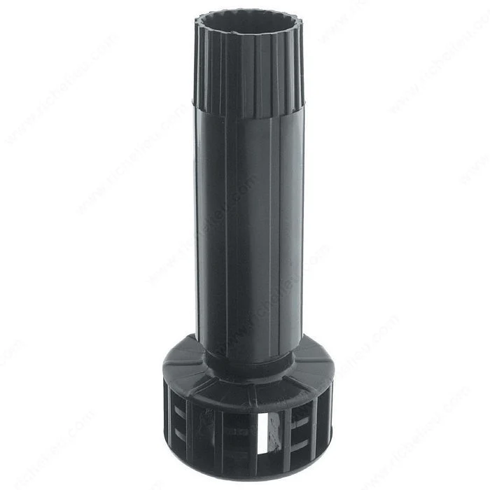 Niveleur en plastique, ajustement +20 mm, -5 mm