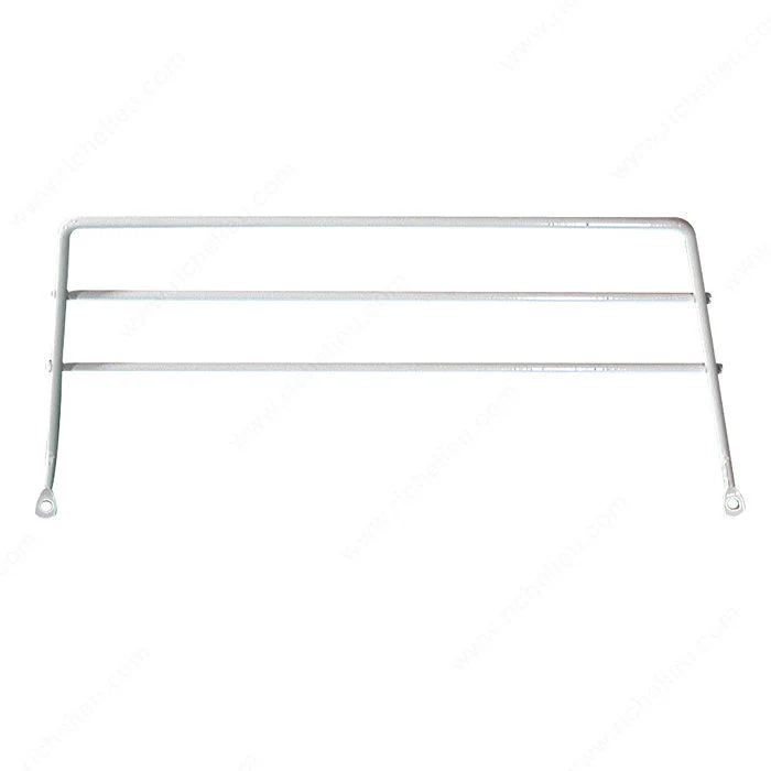 Porte-serviette en fil de fer blanc