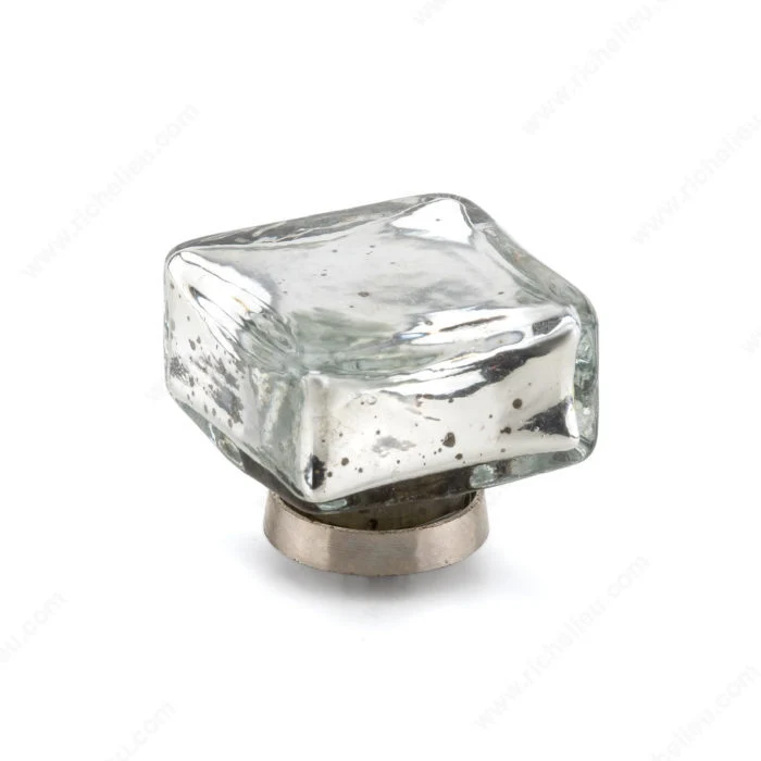 Bouton éclectique en verre - 88544