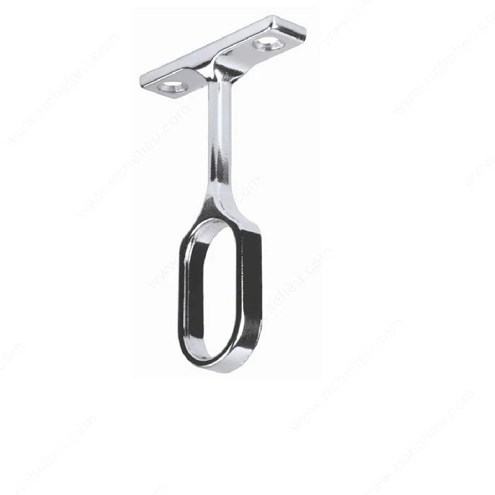 Support central oval 15 mm x 30 mm (19/32 po x 1-3/16 po)