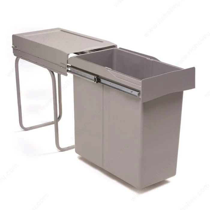 Poubelle coulissante de 40 L (10,56 gal)