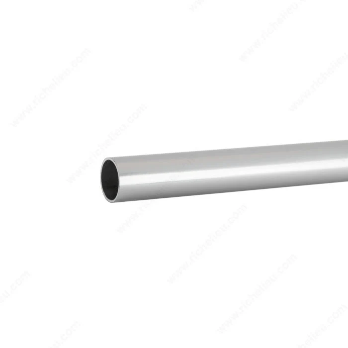 Tringle ronde robuste chromé de 1 1/16 po et de 1 5/16 po 14 Ga (1/16 po)