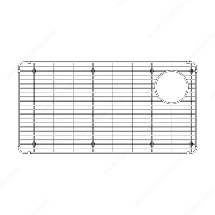 Grille pour évier Blanco - Formera U Super single
