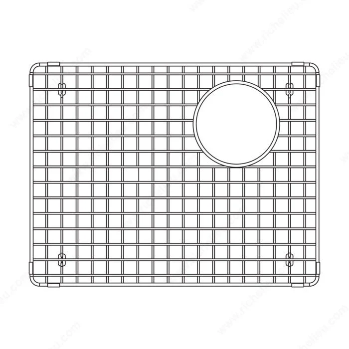 Grille pour évier Blanco - Precis Cascade