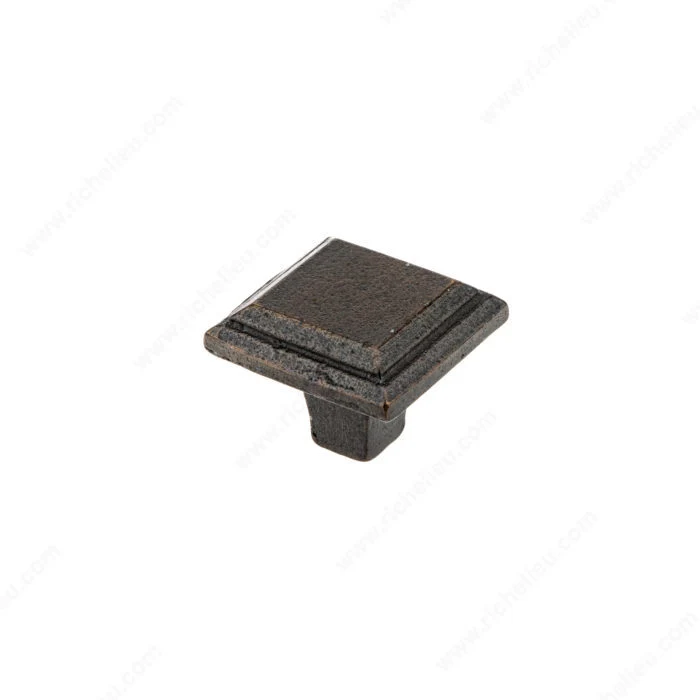 Bouton traditionnelle de fer forgé - 6965
