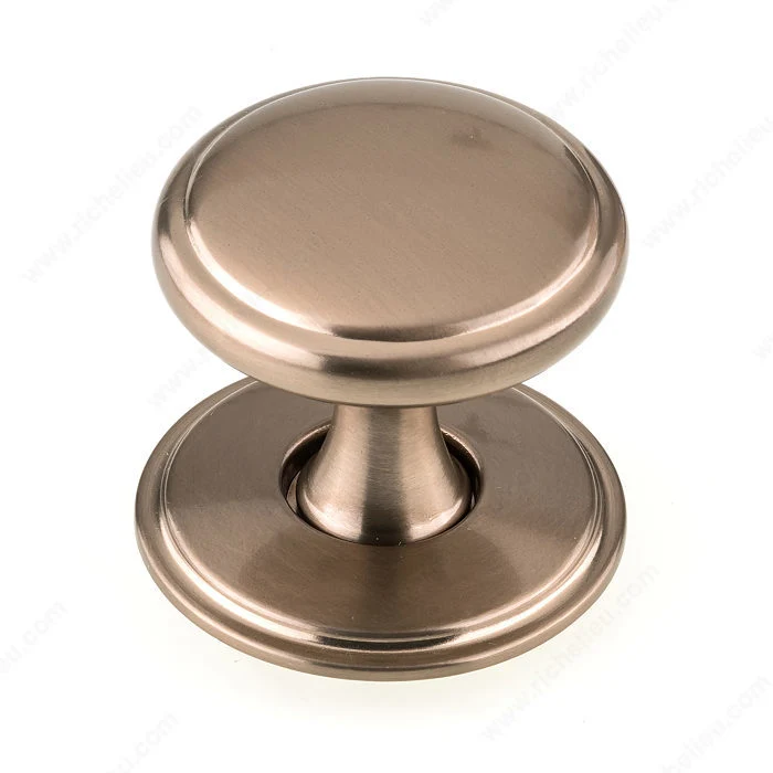 Bouton en métal transitionnel pour garde-robe - 2248