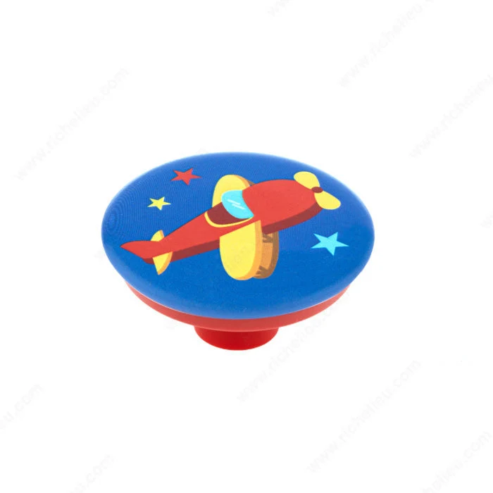 Bouton contemporain de plastique - 7625