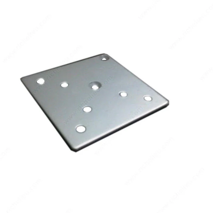 Plaque de fixation pour patte contemporaine