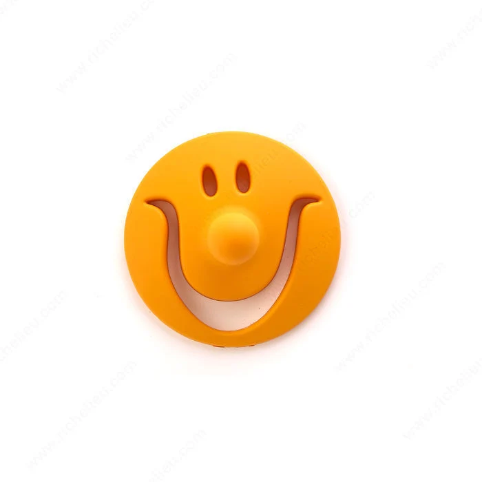 Crochet bonhomme sourire en plastique - 1863
