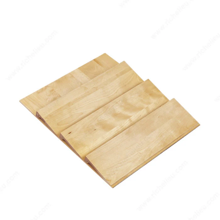 Insertion à épices pour tiroir en bois