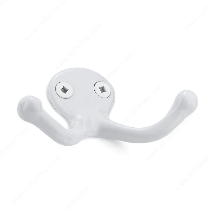 Crochet utilitaire double de 76,2 mm (3 po) - 6508
