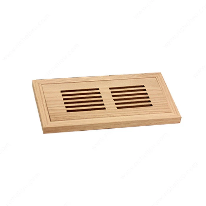Registre de plancher encastré - Bois
