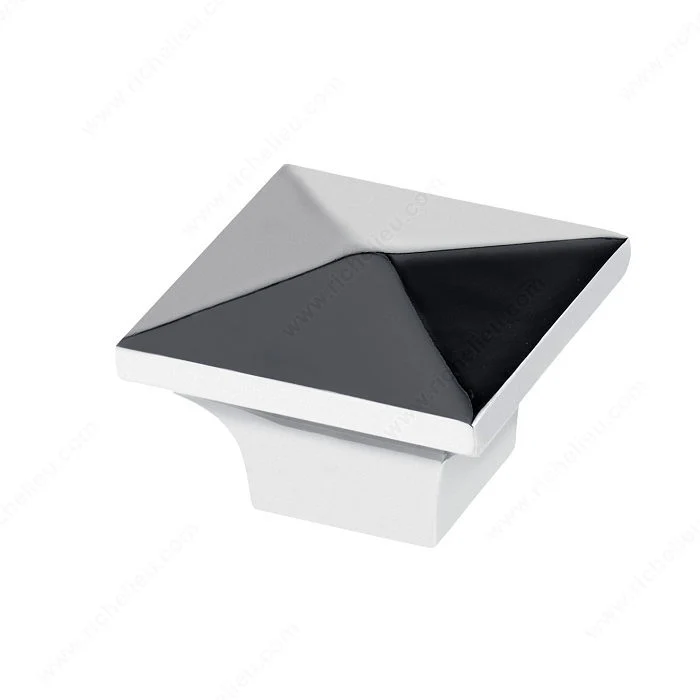 Bouton contemporain en métal - 5308